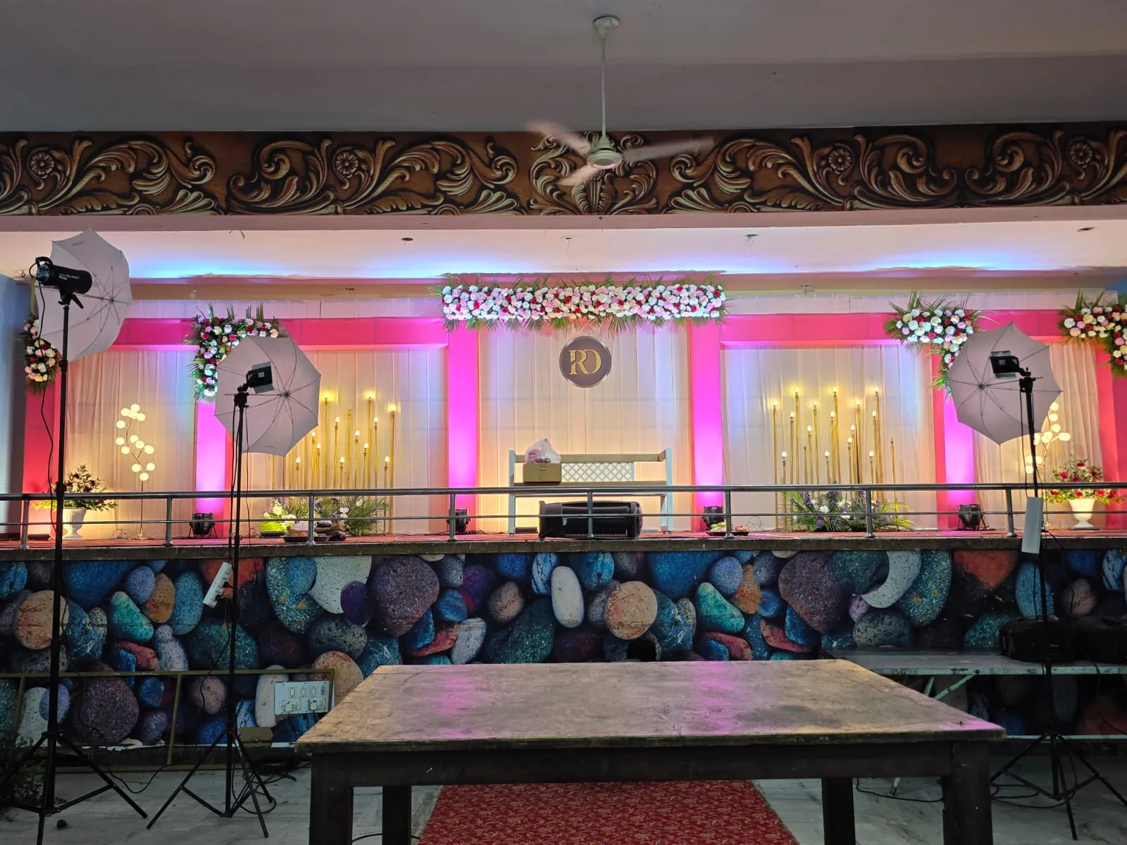 Engagement Ceremony Decoration by Vrikthi Events