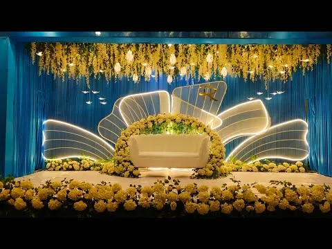 Wedding Stage Decoration by Vrikthi Events in Coimbatore